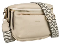 Torebki damskie - Beżowa torebka damska ROVICKY mała listonoszka na ramię miejska modna skóra ekologiczna - miniaturka - grafika 1