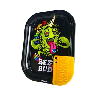 Metalowa tacka Best Buds - Jednorożec LSD - Trafika - miniaturka - grafika 1