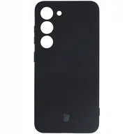 Etui i futerały do telefonów - Bizon Etui Case Silicone Sq do Samsung Galaxy S23 czarne - miniaturka - grafika 1