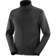 Bluzy sportowe męskie - BLUZA MĘSKA SALOMON OUTLINE WARM M C23008 - miniaturka - grafika 1