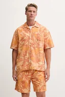 Koszule męskie - Napapijri koszula jeansowa G-Talla męska kolor pomarańczowy relaxed z kołnierzykiem klasycznym NP0A4IDJFED1 - miniaturka - grafika 1