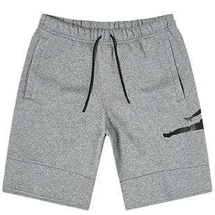 Nike CK6707-091 M J Jumpman AIR FLC szorty męskie Carbon Heather/Carbon Heather/(czarne) rozmiar S - Spodenki damskie - miniaturka - grafika 1