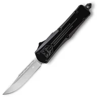 Noże - Nóż sprężynowy CobraTec D2 Small FS-3 OTF - Black - miniaturka - grafika 1