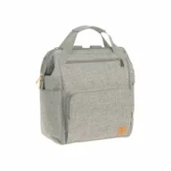 Torby i organizery dla mam - Lassig green label plecak dla mam z akcesoriami Goldie Backpack Bouclé beige - miniaturka - grafika 1