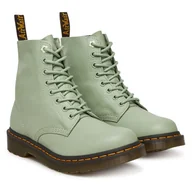 Glany damskie - Glany Dr. Martens 1460 Pascal Virginia Zielony - miniaturka - grafika 1