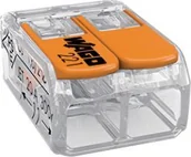 Kostki, złączki, wtyczki - Wago Szybkozłączka 221-412 2X0,5-4,0 MM2 z dźwigniami 5 szt. - miniaturka - grafika 1