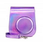 Torby fotograficzne i futerały - LOVEINSTANT Pokrowiec Instax Mini 11 Fioletowy Błysk - miniaturka - grafika 1