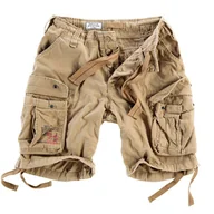 Spodenki damskie - Surplus Szorty Airborne Vintage Beżowe - Beżowy - 4XL - miniaturka - grafika 1