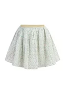 Spódnice - IZIA Dziewczęca spódnica mini w kształcie litery A, turkusowy, 116 cm - miniaturka - grafika 1