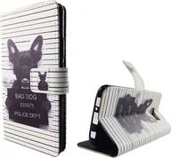 Etui i futerały do telefonów - Etui na telefon komórkowy Samsung Galaxy S6 Bad Dog White - miniaturka - grafika 1