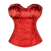 Gorsety - Satynowy gorset - miniaturka - grafika 1