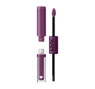 NYX Professional Makeup Professional Makeup - SHINE LOUD HIGH PIGMENT LIP SHINE - Płynna, dwustronna pomadka do ust - 6.8 ml - SHAKE THINGS UP NYXLPSTUP - Szminki - miniaturka - grafika 2