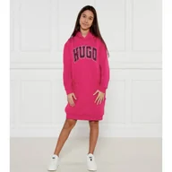 Bluzy dla dziewczynek - HUGO KIDS Sukienka - miniaturka - grafika 1