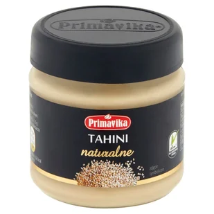 Primavika Tahini naturalne sezam prażony 100% 185 g TAHINI185G - Zdrowa żywność - miniaturka - grafika 2