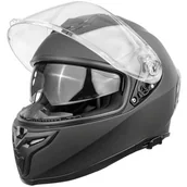 Kaski motocyklowe - Kask motocyklowy TORQ TORQ-820 Czarny (rozmiar XS) | Bezpłatny transport | Raty - miniaturka - grafika 1