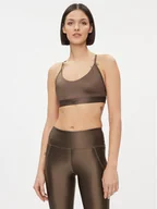 Bielizna sportowa damska - Reebok Biustonosz sportowy Holiday Lux IL4590 Zielony - miniaturka - grafika 1