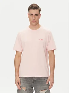 Jack&Jones T-Shirt Almeria 12276785 Różowy Relaxed Fit - Koszulki męskie - miniaturka - grafika 1