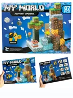 Klocki - KLOCKI MAGNETYCZNE MINECRAFT 87 ELEMENTÓW - miniaturka - grafika 1