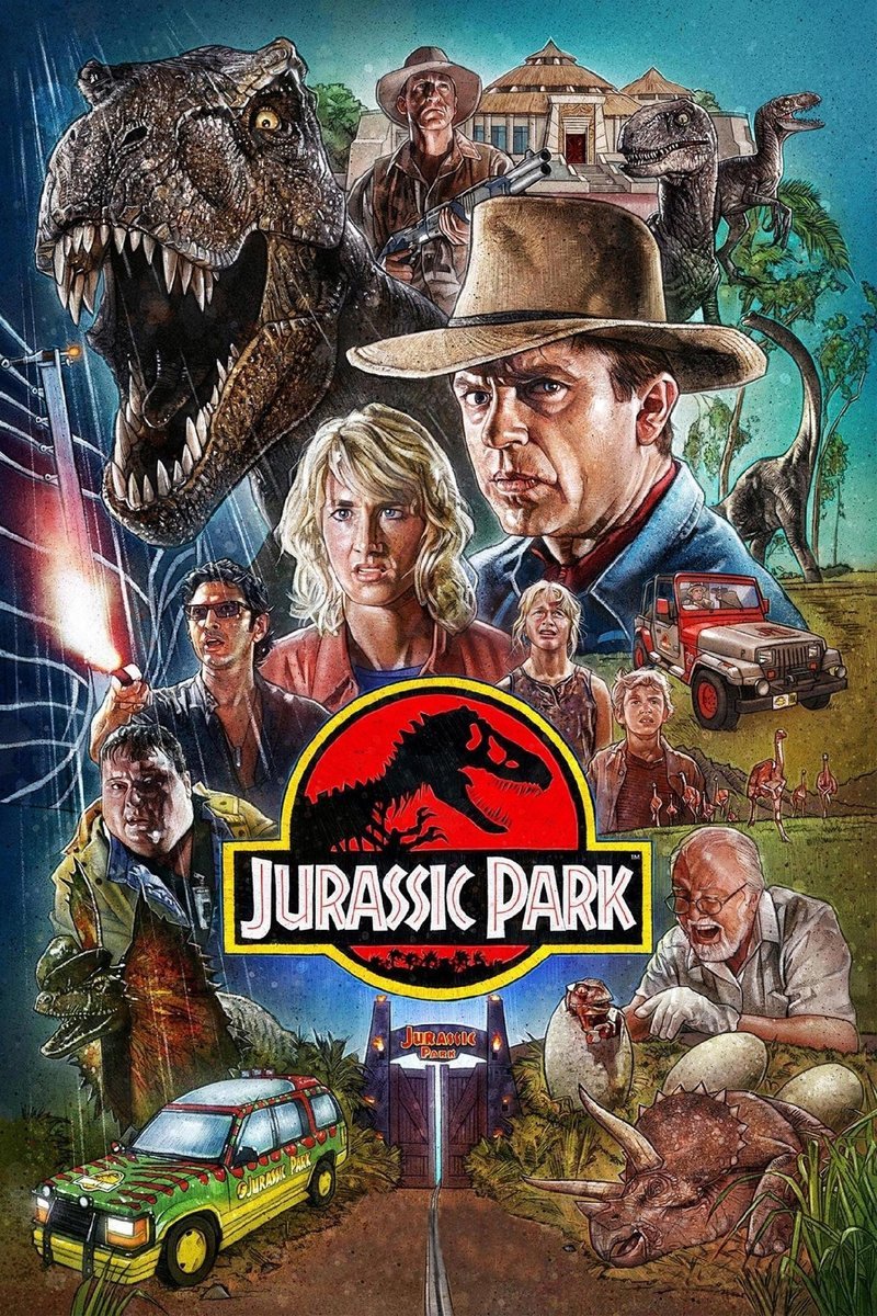 PODKŁADKA POD MYSZ Nadruk 22x18 cm Jurassic Park Jurassic World y Prezent