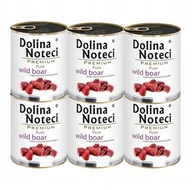 Mokra karma dla psów - Dolina Noteci Premium Pure BOGATA W DZICZYZNĘ Zestaw 6x 800g - miniaturka - grafika 1