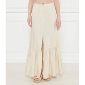 Spódnice - Twinset U&B Lniana spódnica - miniaturka - grafika 1