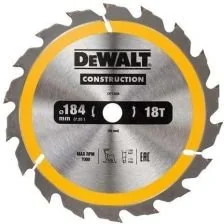 DeWalt DT1942 Tarcza Tnąca Do Drewna 184mmx30mm - Tarcze do pił - miniaturka - grafika 2