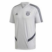 Moda i Uroda OUTLET - adidas Męska koszulka treningowa FC Bayern Monachium 19/20 LGH solid Grey/Trace Blue F17 XS - miniaturka - grafika 1
