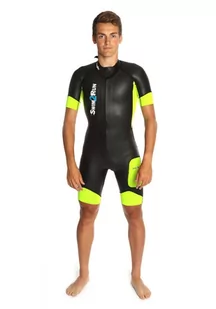 Dare2Tri Dare2Tri Swim&Run Go Pianka pływacka Mężczyźni, black/yellow S 2020 Kombinezony i pianki 17040-b-S - Pianki do pływania - miniaturka - grafika 1