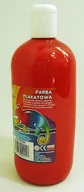 Farby i media malarskie - Farba plakatowa, 500 ml, czerwona - miniaturka - grafika 1