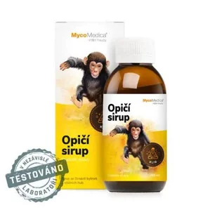 Suplement diety, MycoMedica Syrop Małpi 200 ml - Przeziębienie i grypa - miniaturka - grafika 1