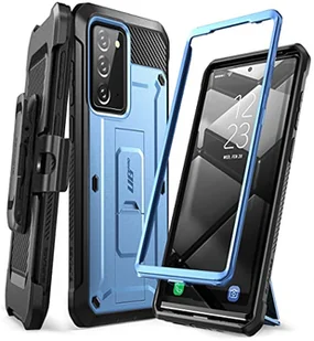 SUPCASE Etui do Samsung Galaxy Note 20 (wersja z 2020), [seria Unicorn Beetle Pro] Wytrzymała kabura i podpórka z wbudowanym ochraniaczem ekranu (6,7 cala) (nachylenie) - Etui i futerały do telefonów - miniaturka - grafika 1
