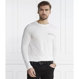 Koszulki męskie - Tommy Hilfiger Longsleeve SMALL CHEST MONOTYPE LS TEE | Slim Fit - grafika 1