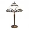 Lampy stojące - Clayre & Eef Lampa Tiffany Stołowa B CE5LL-5985 - miniaturka - grafika 1