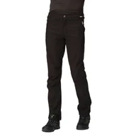 Spodnie męskie - Regatta Męskie Spodnie Trekkingowe Softshell Geo II Czarny, Rozmiar: 30S - miniaturka - grafika 1