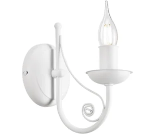 Kinkiet DONATO 1xE14/40W/230V biały - Lampy ścienne - miniaturka - grafika 1