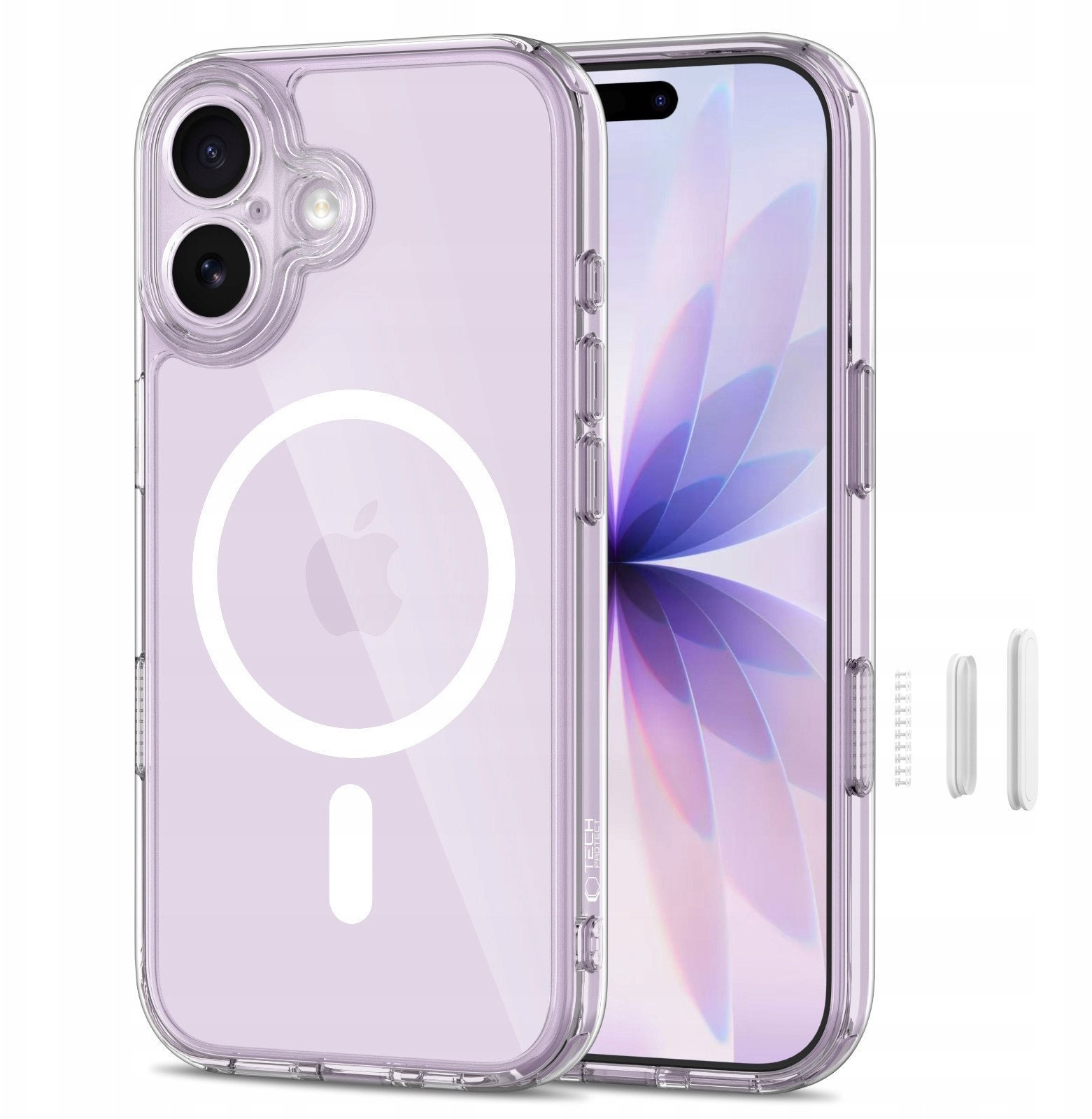 TECH-PROTECT MAGPEAK MAGSAFE CC IPHONE 17 CLEAR