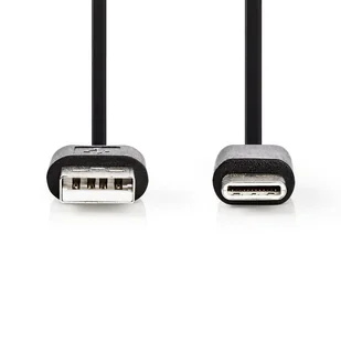 Nedis CCGB60600BK30 kabel USB USB 2.0 3 m USB C USB A Czarny - Kable komputerowe i do monitorów - miniaturka - grafika 1