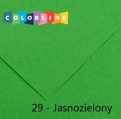Szkolne artykuły papiernicze - Canson Karton COLORLINE 150g.50*65 j.zielony (10) 10A 29 414052 CANSON byk0620014 - miniaturka - grafika 1