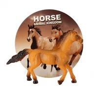 Figurki dla dzieci - KOŃ KONIK FIGURKA KOLEKCJONERSKA ZWIERZĘ FARMA HORSE MEGA CREATIVE - miniaturka - grafika 1