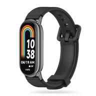 Akcesoria do smartwatchy - Pasek Iconband Pro do Xiaomi Mi Band 8 / 8 NFC Black - miniaturka - grafika 1