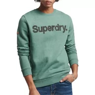 Bluzy męskie - Superdry Bluza męska, Portland Green Grit, S - miniaturka - grafika 1