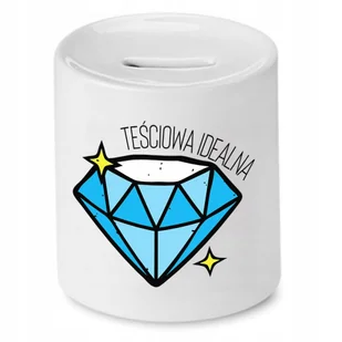 Skarbonka Dla Niani na Urodziny na Prezent z Nadrukiem ze Zdjęciem + Opakowanie na prezent (wzór 02) - Skarbonki - miniaturka - grafika 1