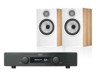 Zestawy stereo - Hegel H95 (czarny) + 606 S3 (dąb) - miniaturka - grafika 1