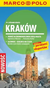 Kraków. Przewodnik z atlasem miasta - Praca zbiorowa - Przewodniki - miniaturka - grafika 1
