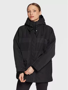 adidas Kurtka przejściowa HM2615 Czarny Loose Fit - Kurtki i kamizelki sportowe damskie - miniaturka - grafika 1