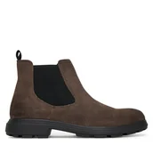 Botki męskie - Sztyblety Geox U Meiern U56LZA 00023 C6372 Brązowy - miniaturka - grafika 1