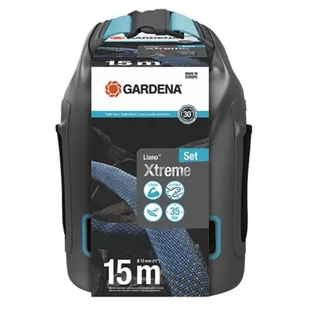 Wąż ogrodowy GARDENA Liano Xtreme 18468-20 (15 m) - Zestaw z workiem - Węże ogrodowe i zraszacze - miniaturka - grafika 1