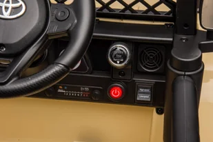 Auto Na Akumulator Toyota FJ Khaki 4x4 - Tory, garaże, parkingi - miniaturka - grafika 7