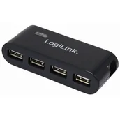 Huby USB - LogiLink HUB USB UA0085 4 porty USB, aktywny, czarny AKLKUBH00120 [1367960] - miniaturka - grafika 1