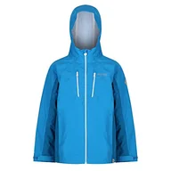 Kurtki i płaszcze dla dziewczynek - Regatta Unisex dzieci junior kalderdale' siatka z podszewką wodoodporna oddychająca kurtka z kapturem kurtki wodoodporne muszelki Niebieski astr/benzynowy niebieski 13 Lata - miniaturka - grafika 1
